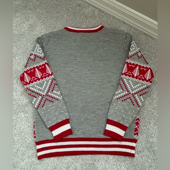 Kids Tipsy Elves Rudolph the Red-Nosed Reindeer Sweater, size Youth Small - Picture 6 of 6